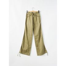 LOIS - Pantalon flare vert en coton - Femme - Taille W26 - Modz