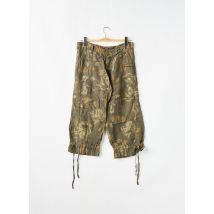 LOIS - Pantacourt vert en lin - Femme - Taille W32 - Modz