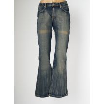 SCHOOL RAG - Jeans bootcut bleu en coton - Femme - Taille W33 - Modz