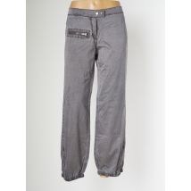 SESSUN - Pantalon droit gris en coton - Femme - Taille 40 - Modz