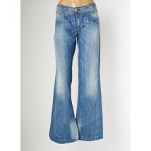 TAKE TWO - Jeans bootcut bleu en coton - Femme - Taille W32 - Modz