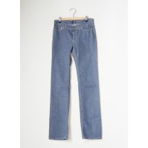 SCHOOL RAG - Jeans coupe droite bleu en coton - Femme - Taille W29 - Modz
