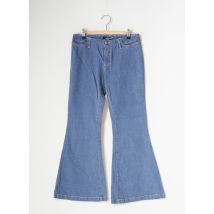 SCHOOL RAG - Jean coupe flare bleu en coton - Femme - Taille W29 - Modz
