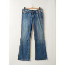 TEDDY SMITH - Jeans bootcut bleu en coton - Femme - Taille W32 - Modz