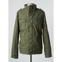 SUPERDRY - Parka vert en coton - Homme - Taille S - Modz