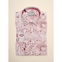 CHRISTIAN VALER - Chemisier violet en coton - Femme - Taille 32 - Modz