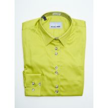 CHRISTIAN VALER - Chemisier vert en coton - Femme - Taille 34 - Modz