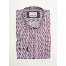 CHRISTIAN VALER - Chemisier rouge en coton - Femme - Taille 44 - Modz