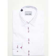 CHRISTIAN VALER - Chemisier blanc en coton - Femme - Taille 32 - Modz