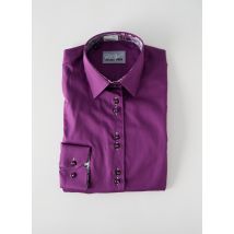 CHRISTIAN VALER - Chemisier violet en coton - Femme - Taille 34 - Modz