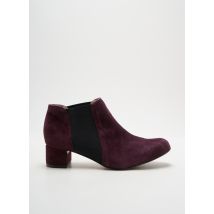 ALEGORY - Bottines/Boots violet en cuir - Femme - Taille TU - Modz