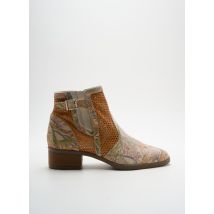 INEA - Bottines/Boots beige en cuir - Femme - Taille 36 - Modz