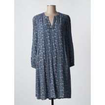 INDI & COLD - Robe mi-longue bleu en viscose - Femme - Taille 36 - Modz