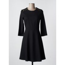INDI & COLD - Robe mi-longue noir en viscose - Femme - Taille 36 - Modz