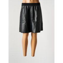 KAFFE - Jupe courte noir en polyester - Femme - Taille 40 - Modz