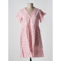 PETITE LUCETTE - Robe courte rose en coton - Femme - Taille 34 - Modz