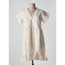 PETITE LUCETTE - Robe courte orange en coton - Femme - Taille 40 - Modz