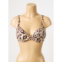 ANTIGEL - Haut de maillot de bain marron en polyamide - Femme - Taille 90E - Modz