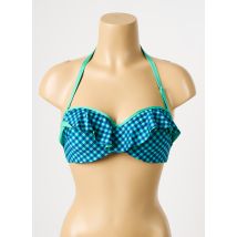 ANTIGEL - Haut de maillot de bain vert en polyester - Femme - Taille 95C - Modz