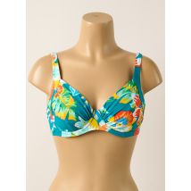 BELCOR - Haut de maillot de bain bleu en polyamide - Femme - Taille 90D - Modz