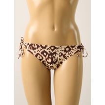 ANTIGEL - Bas de maillot de bain beige en polyamide - Femme - Taille 40 - Modz