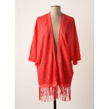 O'N - Veste kimono rouge en polyester - Femme - Taille 36 - Modz