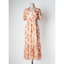 DEELUXE - Robe longue orange en polyester - Femme - Taille 36 - Modz
