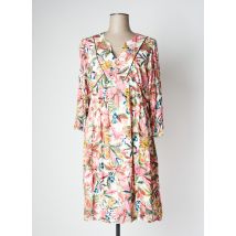 MISE AU GREEN - Robe mi-longue beige en viscose - Femme - Taille 38 - Modz