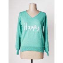 MISE AU GREEN - Pull vert en coton - Femme - Taille 34 - Modz