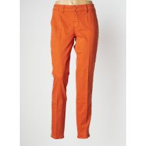 HAPPY - Pantalon chino orange en coton - Femme - Taille W32 - Modz