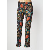 LE PETIT BAIGNEUR - Pantalon slim noir en coton - Femme - Taille 36 - Modz