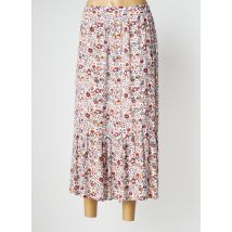 MISE AU GREEN - Jupe longue blanc en viscose - Femme - Taille 38 - Modz