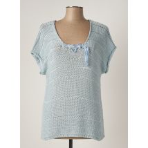 FRED SABATIER - Pull bleu en acrylique - Femme - Taille 42 - Modz