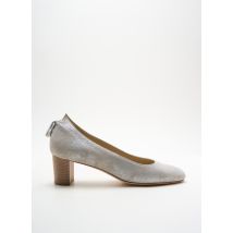 DOMANI - Escarpins gris en cuir - Femme - Taille TU - Modz