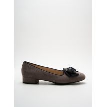 MODA DI FAUSTO - Ballerines gris en cuir - Femme - Taille 35 - Modz