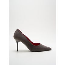 ADIGE - Escarpins gris en cuir - Femme - Taille 35 - Modz
