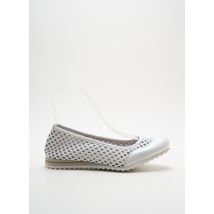 SANTAFE - Ballerines blanc en textile - Femme - Taille 36 - Modz