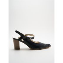 SWEET - Escarpins noir en cuir - Femme - Taille 38 - Modz