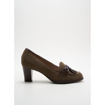 JOHANN - Mocassins vert en cuir - Femme - Taille 40 - Modz