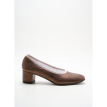 XAVIER DANAUD - Escarpins marron en cuir - Femme - Taille 38 - Modz