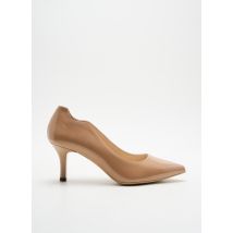 NERO GIARDINI - Escarpins beige en cuir - Femme - Taille TU - Modz