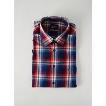 JUPITER - Chemise manches longues bleu en coton - Homme - Taille M - Modz