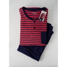 EMINENCE - Pyjama rouge en coton - Homme - Taille 48 - Modz