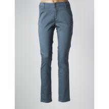 JENSEN - Pantalon slim bleu en coton - Femme - Taille 38 - Modz