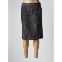GEVANA - Jupe mi-longue gris en laine vierge - Femme - Taille 40 - Modz