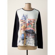 TELMAIL - Pull bleu en polyester - Femme - Taille 40 - Modz
