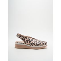 WONDERS - Sandales/Nu pieds rose en cuir - Femme - Taille 35 - Modz