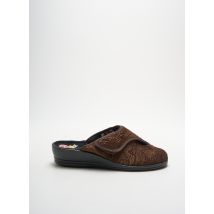 FLORETT - Chaussons/Pantoufles marron en textile - Femme - Taille 36 - Modz