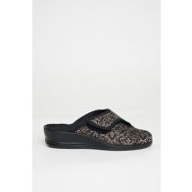 FLORETT - Chaussons/Pantoufles noir en textile - Femme - Taille 36 - Modz