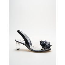 AZUREE - Sandales/Nu pieds noir en cuir - Femme - Taille 37 - Modz
